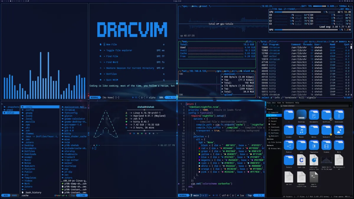 Drac theme