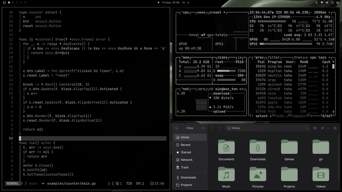 Noir theme