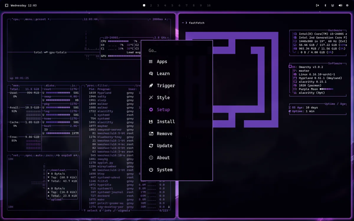 Purple Moon theme