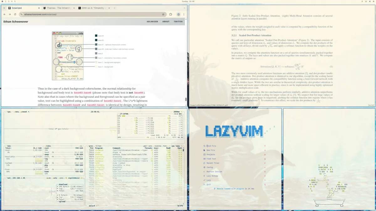 Solarized Light theme