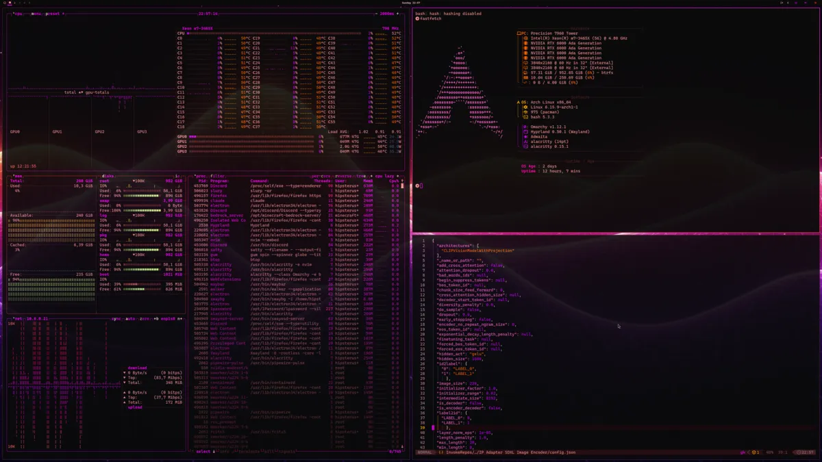 Waveform Dark theme